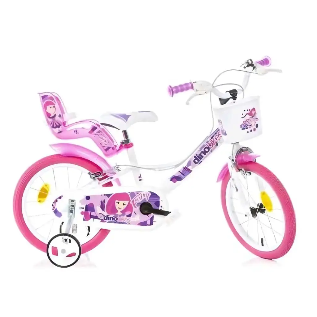 Sfera Fairy fehér bicikli 12-es méretben - Dino Bikes kerékpár kép 1