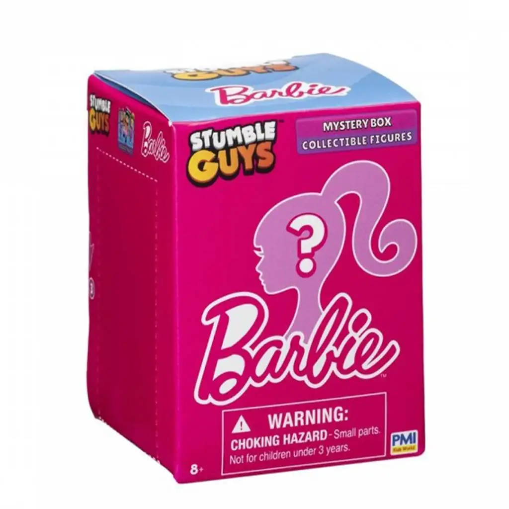 Stumble Guys x Barbie meglepetés minifigura dobozban kép 1