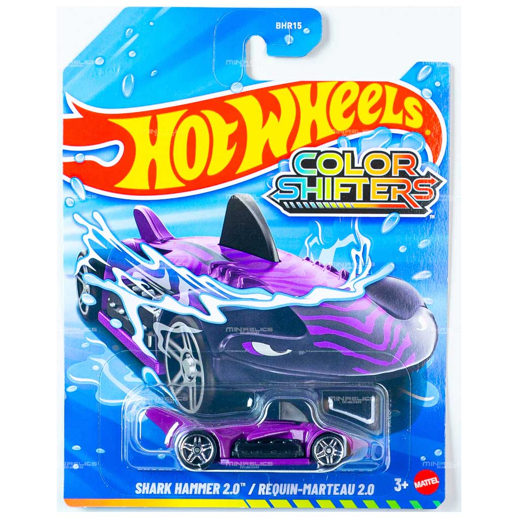 Hot Wheels: Shark Hammer 2.0 színváltós kisautó 1/64 - Mattel kép 1