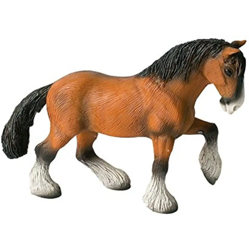 Shire ló játékfigura - Bullyland kép 1