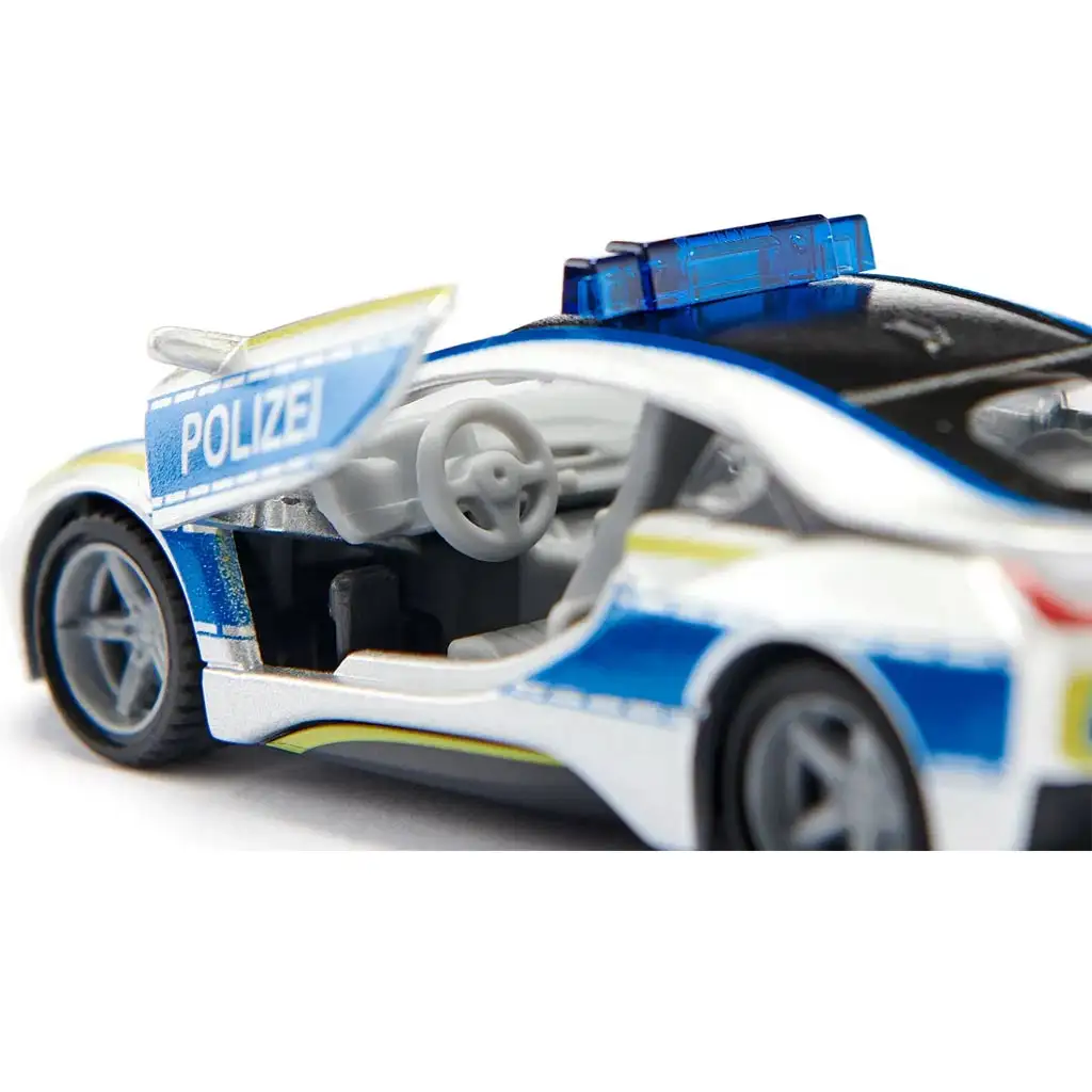 SIKU BMW i8 Police rendőrségi kisautó 1/50 kép 4