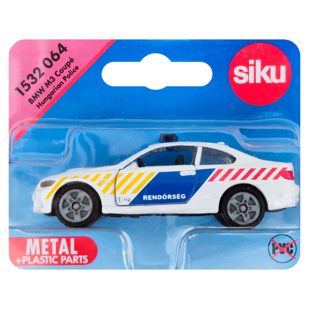 SIKU BMW rendőrautó 1/87 kép 1