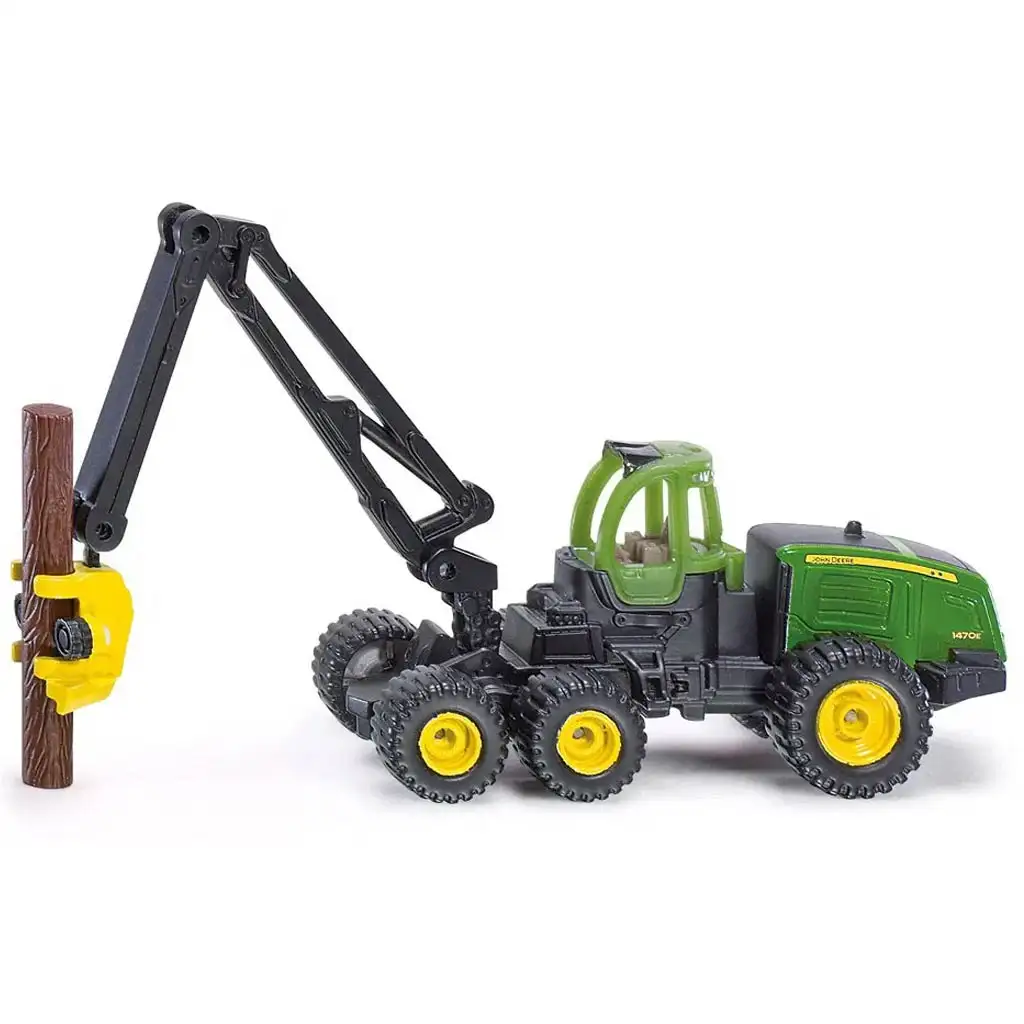 SIKU John Deere fakitermelő traktor 1/87 kép 1