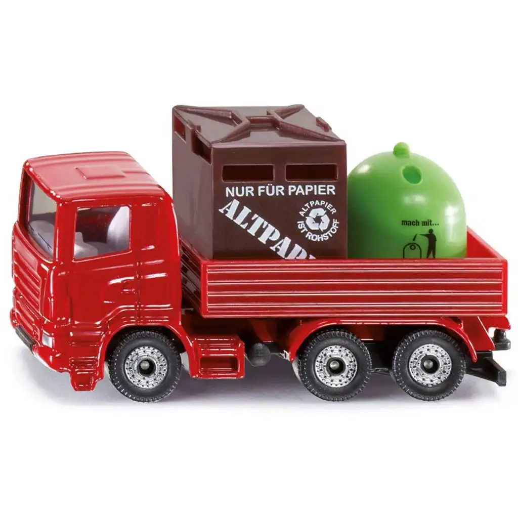 SIKU Scania szelektív kukásautó 1/87 kép 1