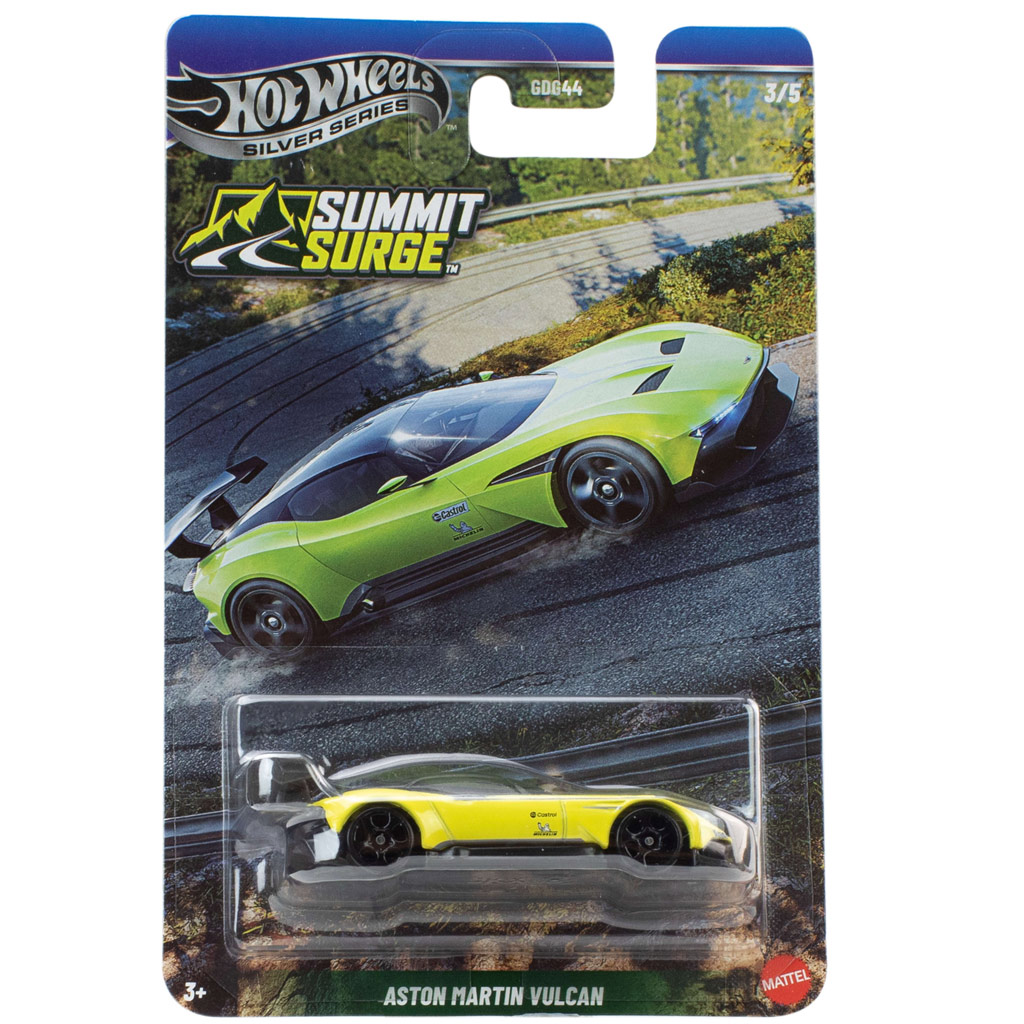 Hot Wheels Silver Series: Aston Martin Vulcan kisautó 1/64 - Mattel kép 1