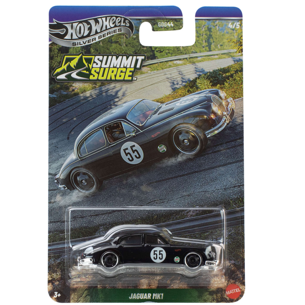 Hot Wheels Silver Series: Jaguar MK1 kisautó 1/64 - Mattel kép 1