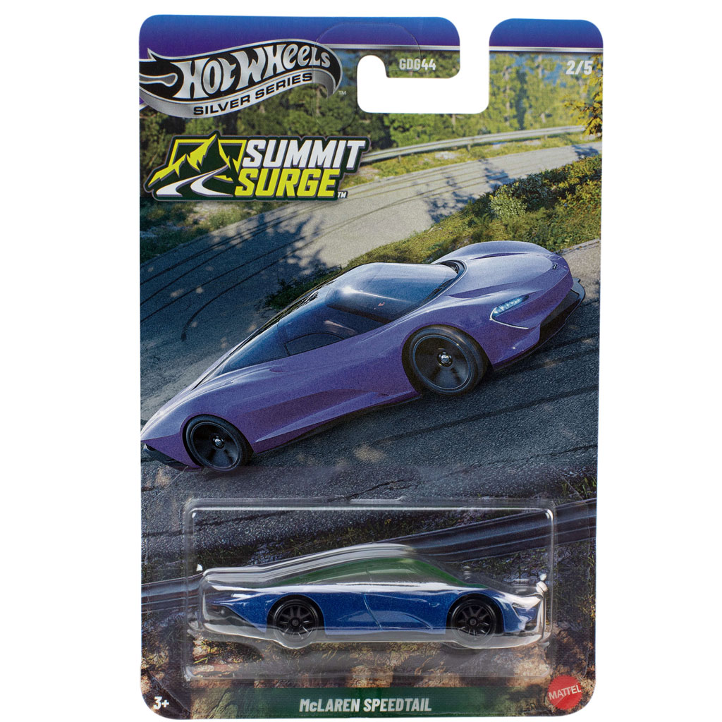 Hot Wheels Silver Series: McLaren Speedtail kisautó 1/64 - Mattel kép 1