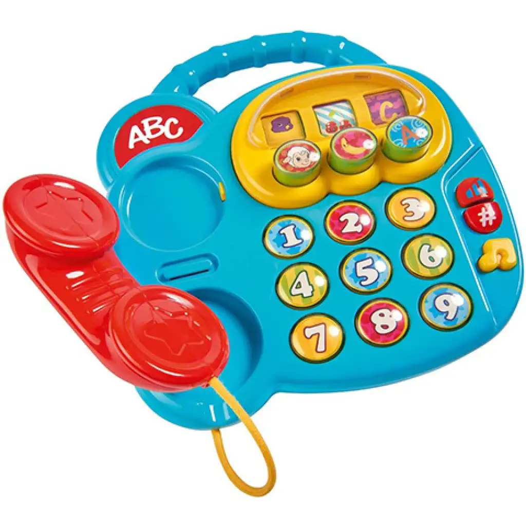 ABC színes telefon fény és hang effektekkel - Simba Toys kép 1
