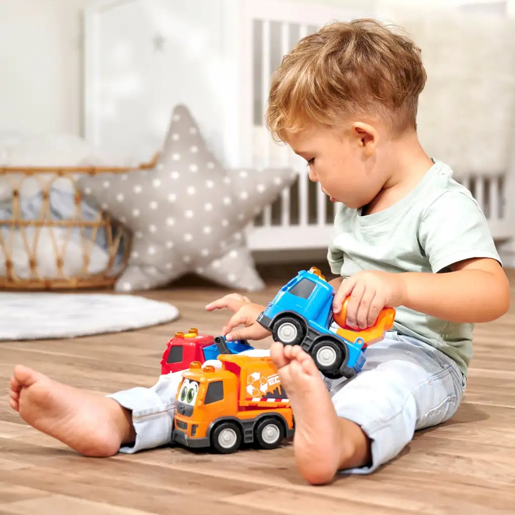 ABC Volvo Trucky városi munkagépek több változatban 13 cm - Simba Toys kép 6