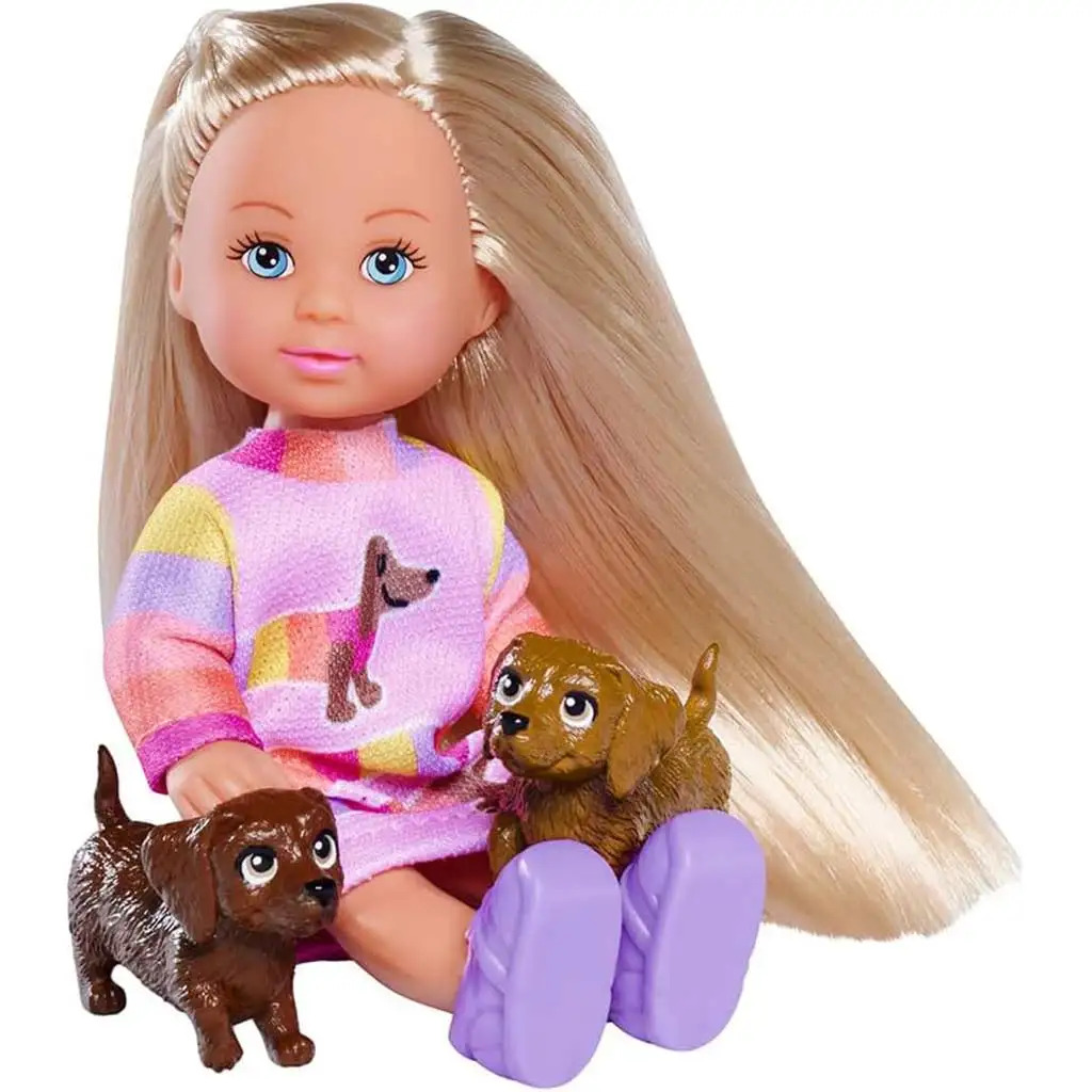 Evi Love: Évi baba két kiskutyussal - Simba toys kép 3