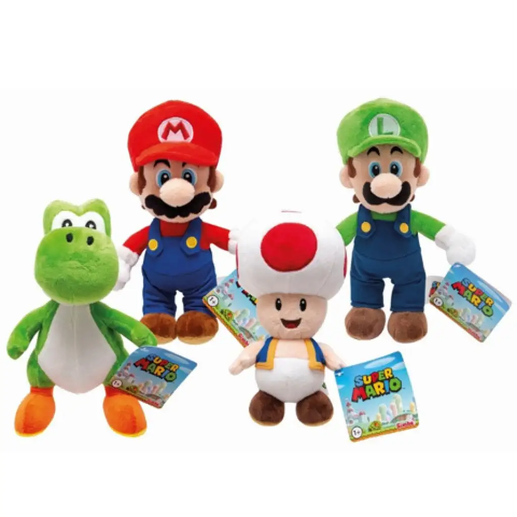 Super Mario: Plüss figurák többféle változatban 20cm 1db kép 1