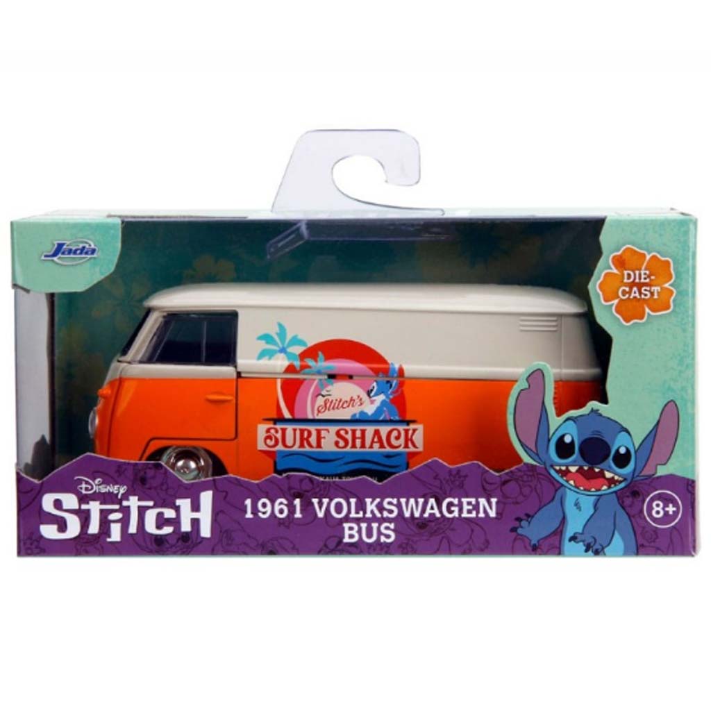Disney Stitch – 1961 Volkswagen Busz 1:32 - Simba Toys kép 1