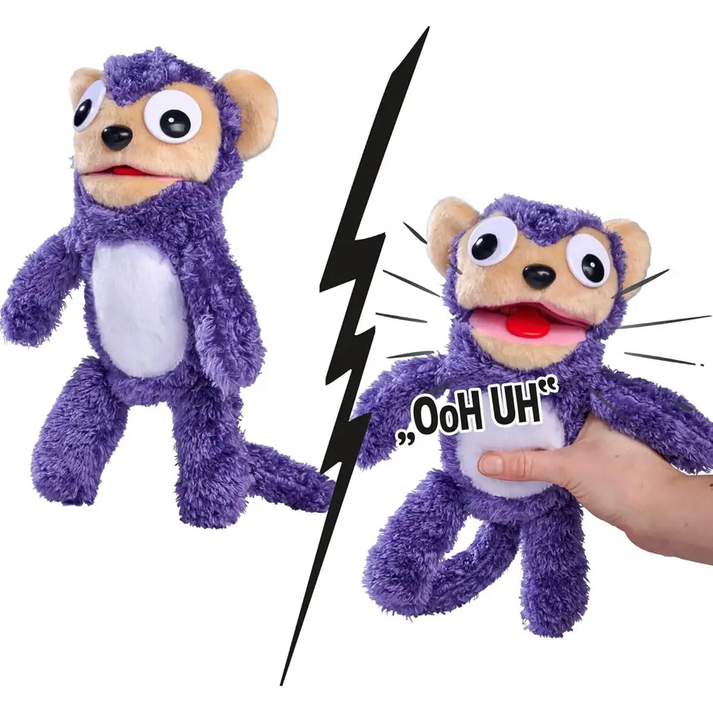 ScreamerZ: Sikítozó majom plüssfigura 30 cm - Simba Toys kép 3