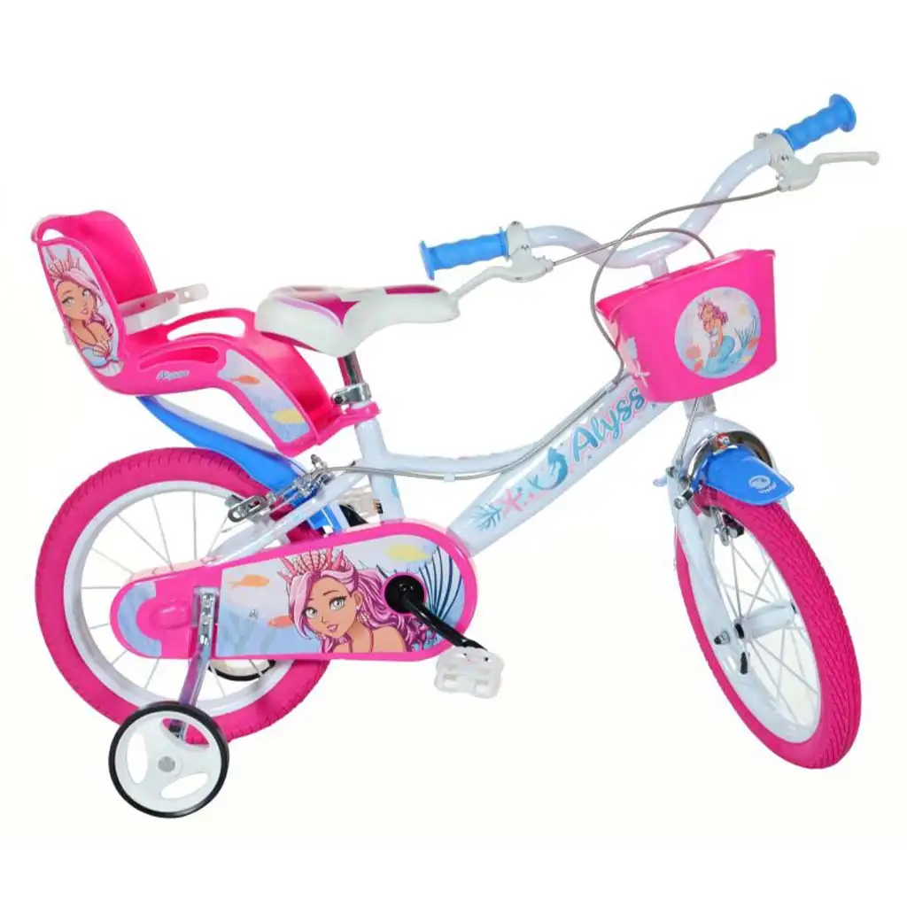 Sirenetta Alyssa sellő bicikli 14-es méretben - Dino Bikes kerékpár kép 1