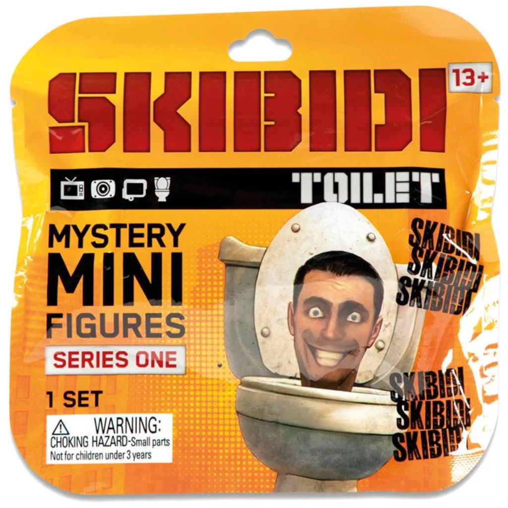 Skibidi Toilet WC meglepetés minifigura szett 1db kép 1
