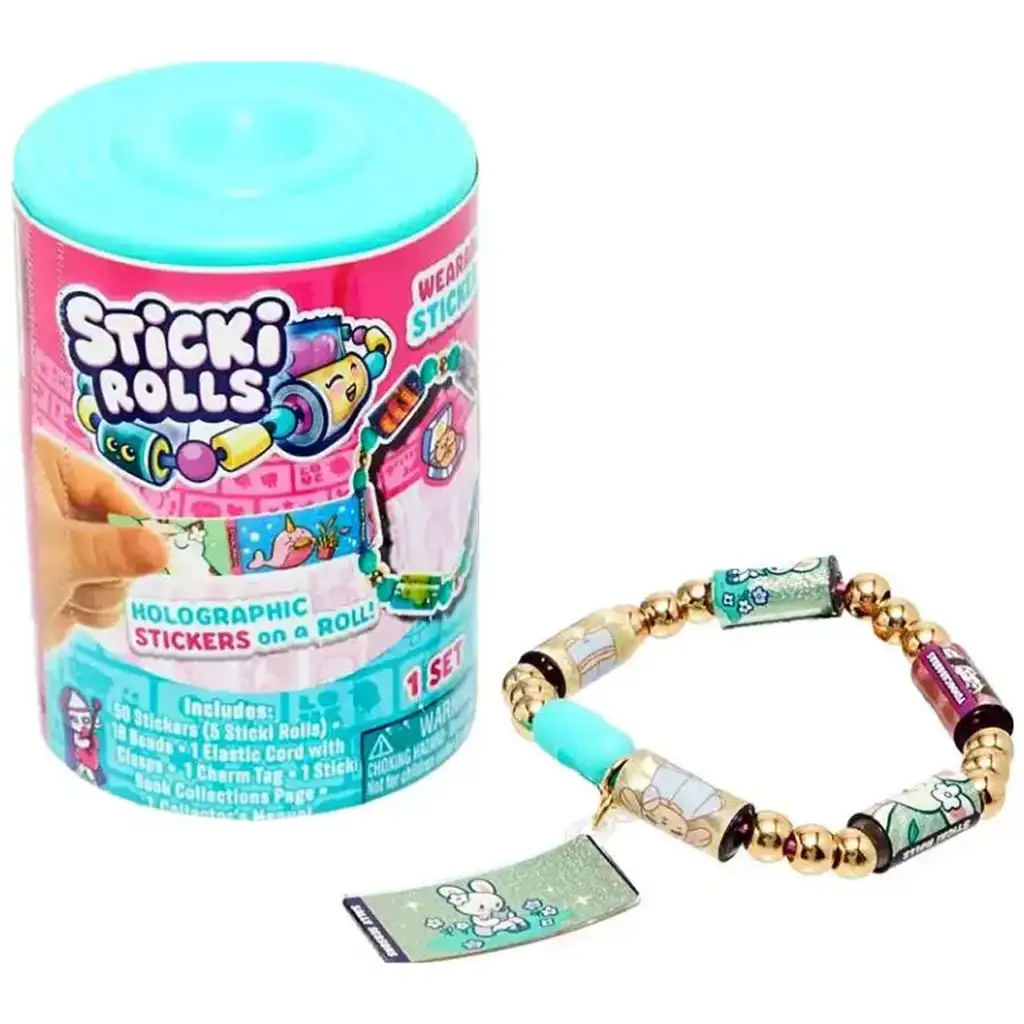 Sticki Rolls: Matricás meglepetés karkötő kapszulában kép 1