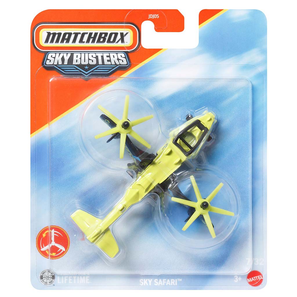 Matchbox Sky Busters: Sky Safari repülő modell 1/64 - Mattel kép 1