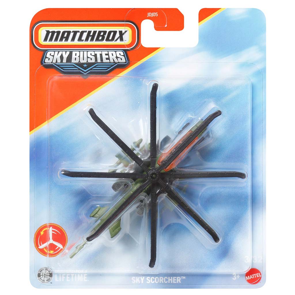 Matchbox Sky Busters: Sky Scorcher repülő modell 1/64 - Mattel kép 1