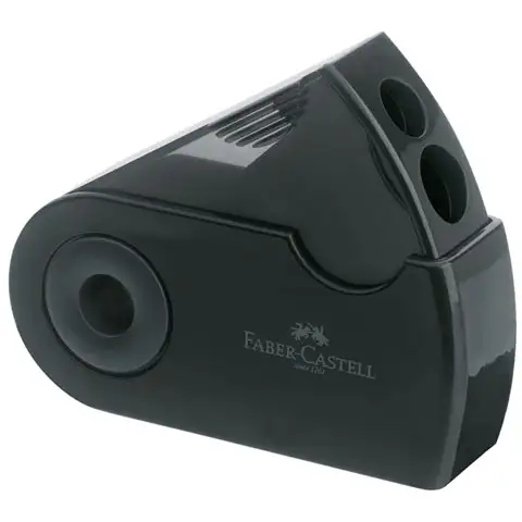 Faber-Castell: Sleeve fekete dupla hegyező kép 1