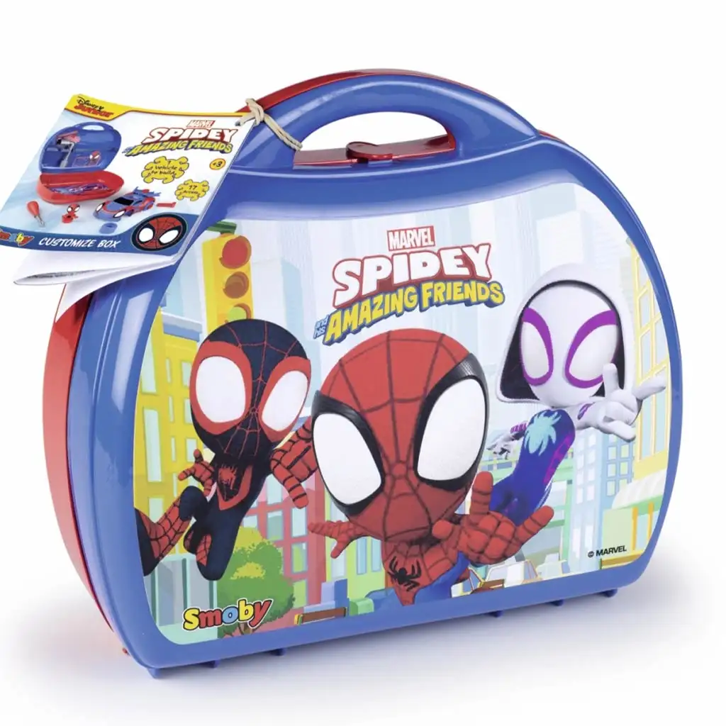 Smoby Spidey összeszerelhető autó bőröndben - Simba Toys kép 1