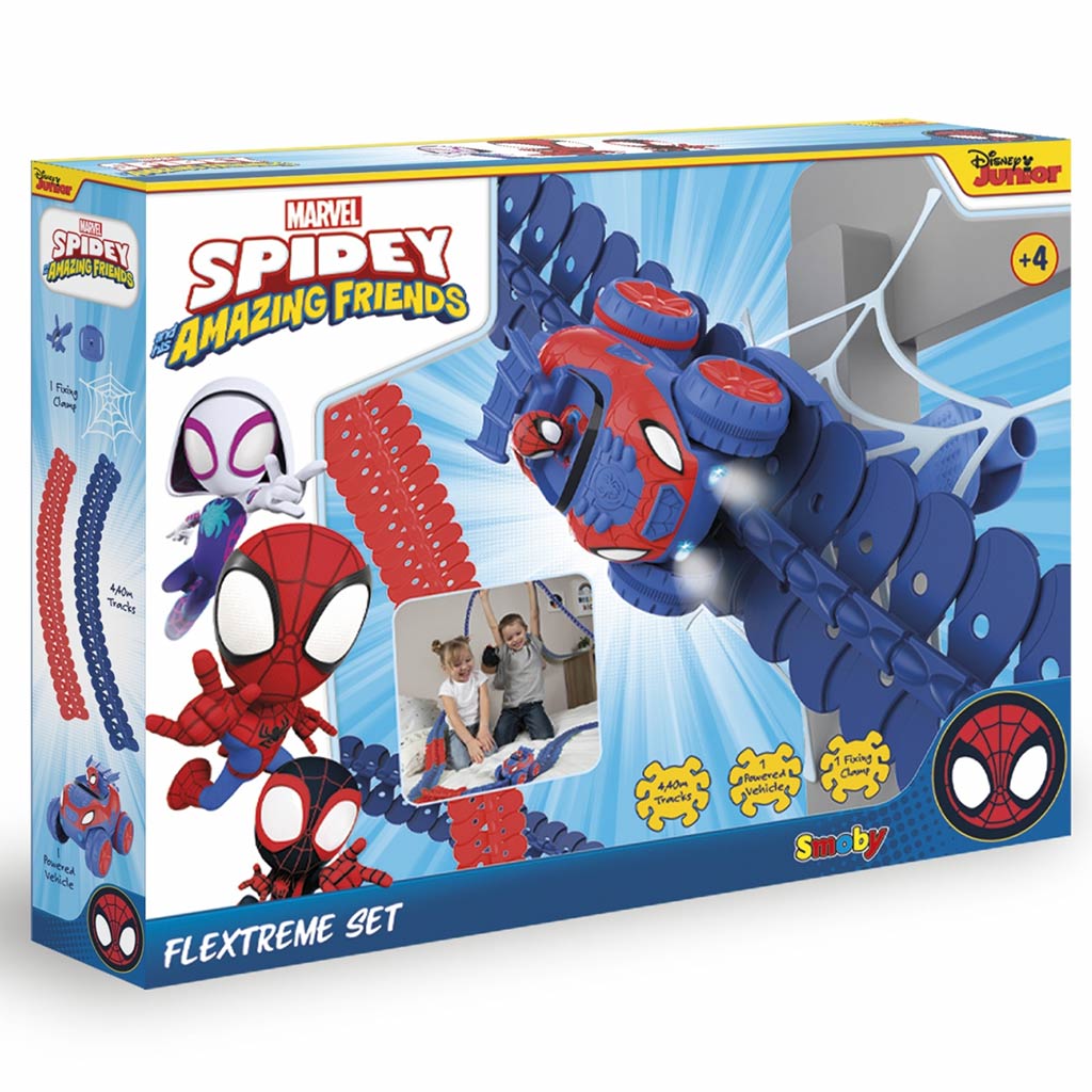 Smoby Spidey FleXtreme versenypálya szett - Simba Toys kép 1