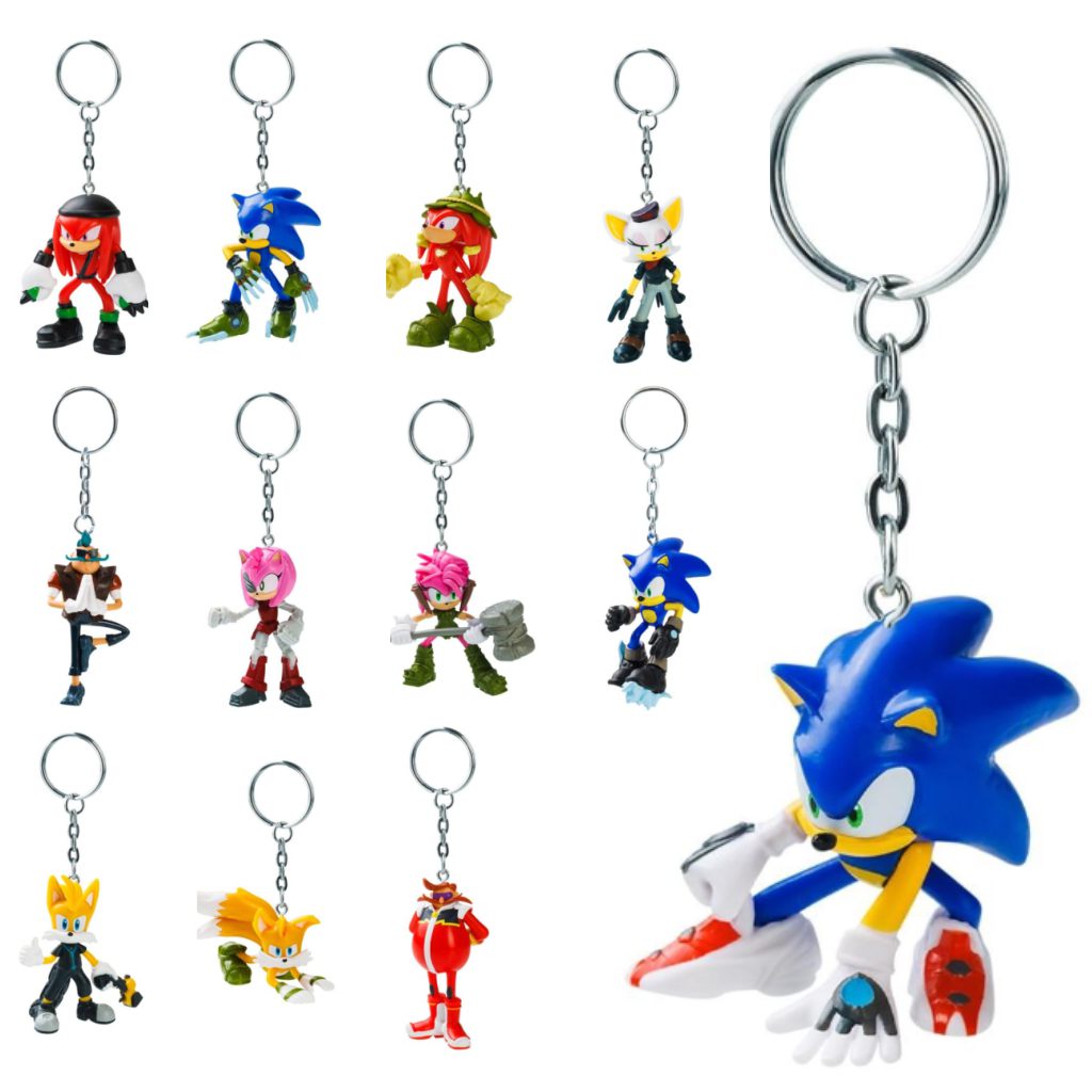 Sonic a sündisznó meglepetés kulcstartó figura kép 1