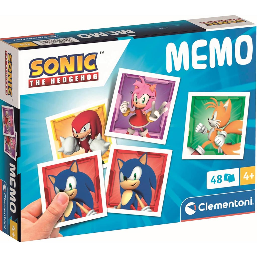 Sonic 48db-os memóriajáték - Clementoni kép 1