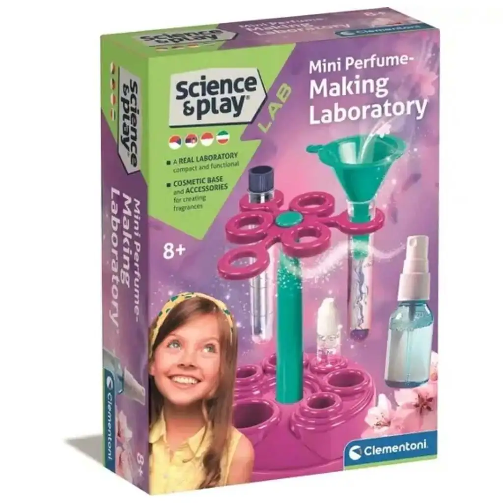Science & Play: Kis parfümkészítő készlet - Clementoni kép 1