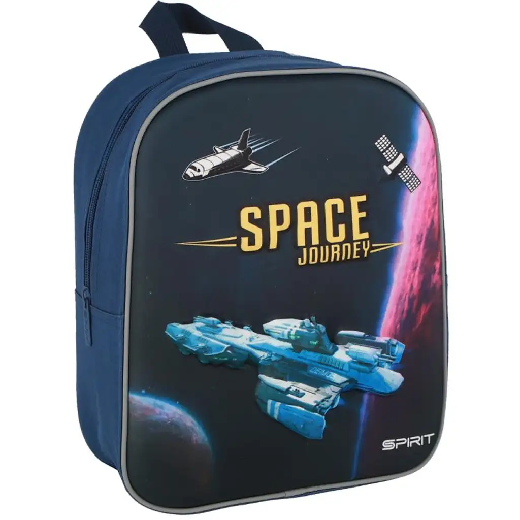 Spirit: Space Journey űrhajó 3D mintás ovis lekerekített hátizsák 30x25x12cm kép 1
