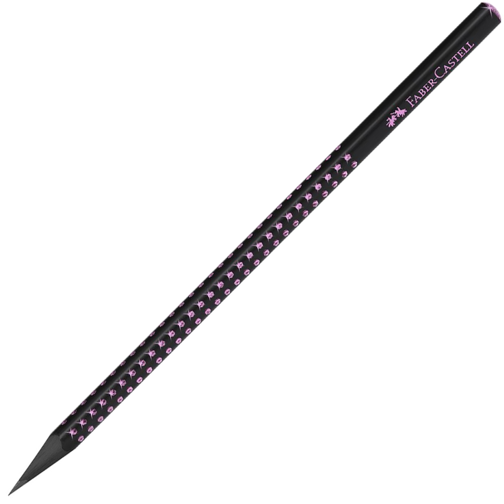 Faber-Castell: Sparkle grafitceruza fekete-rózsaszín B kép 1