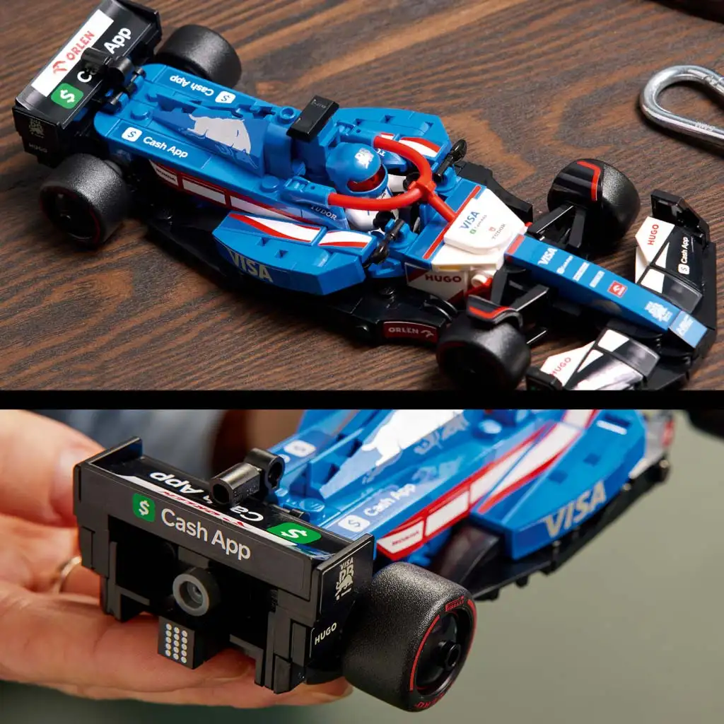 LEGO® Speed Champions: Visa Cash App RB VCARB 01 F1® versenyautó (77246) kép 4
