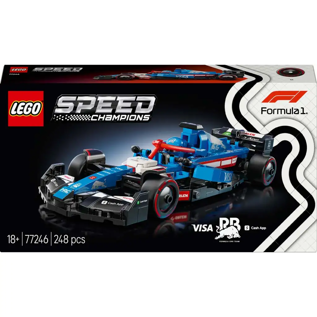 LEGO® Speed Champions: Visa Cash App RB VCARB 01 F1® versenyautó (77246) kép 1