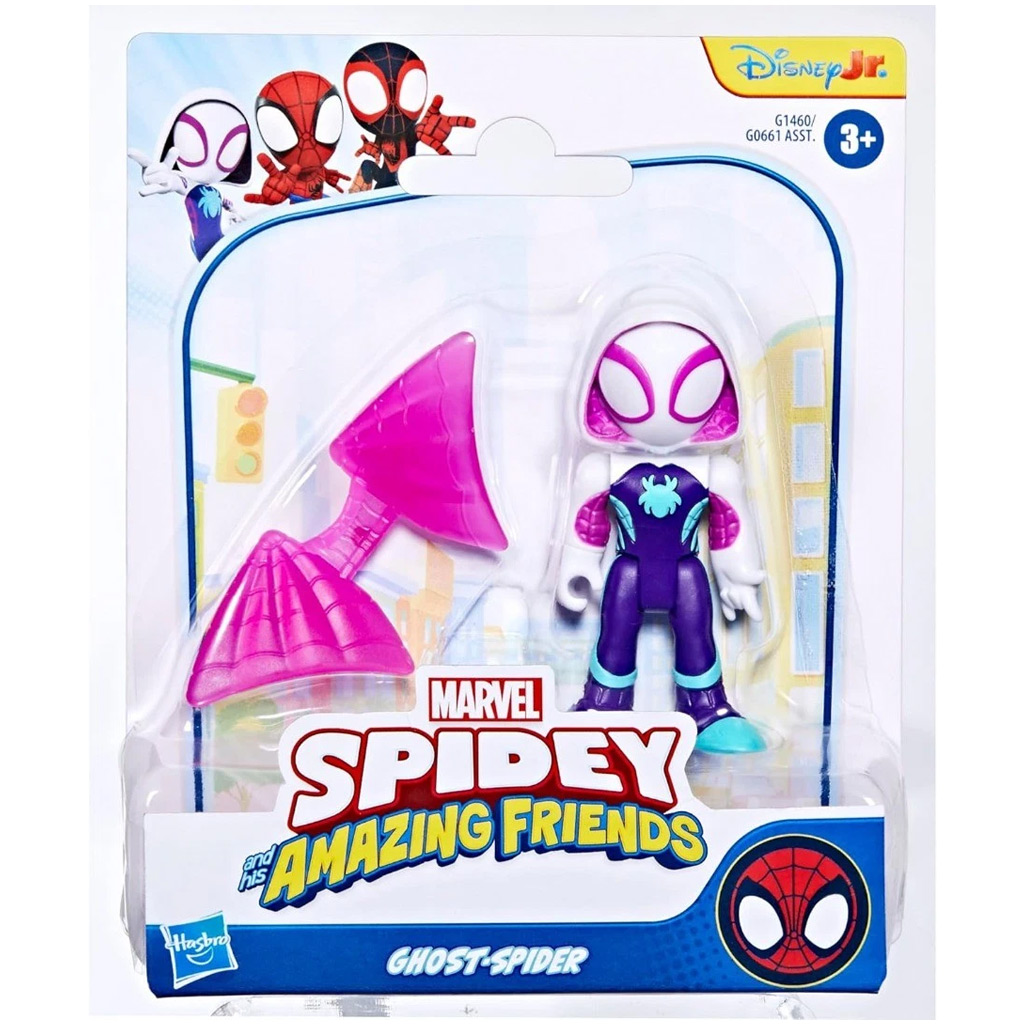 Póki és csodálatos barátai: Ghost-Spider játékfigura kiegészítővel - Hasbro kép 1