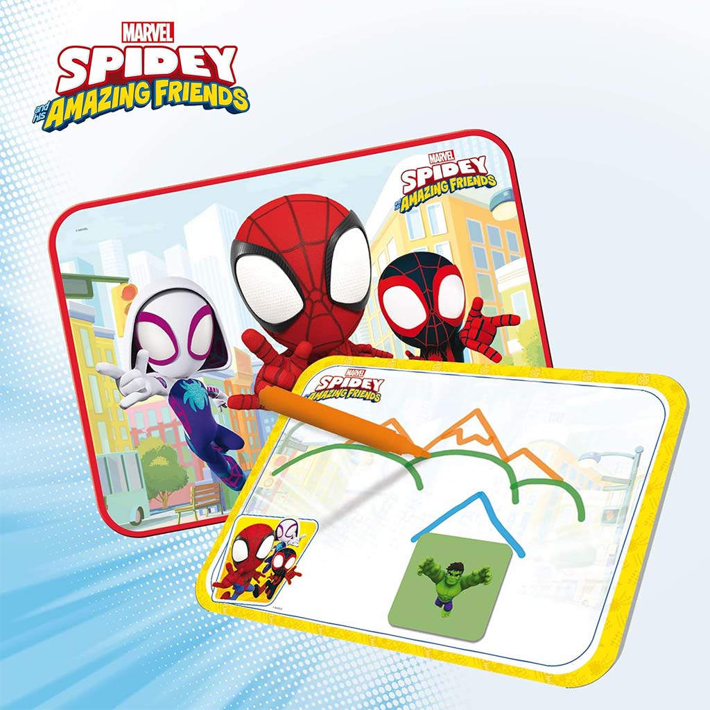 Spidey játszóasztal 10 készségfejlesztő játékkal - Lisciani kép 2