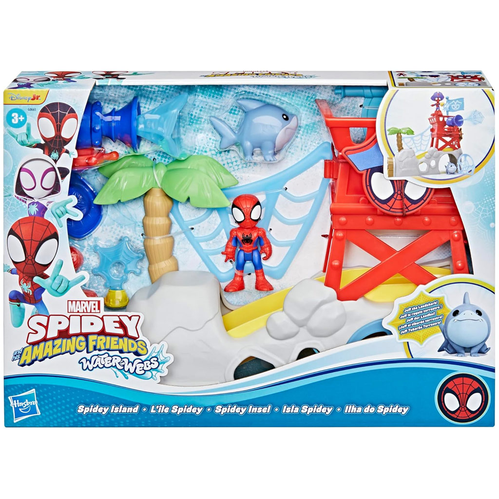 Póki és csodálatos barátai Waterwebs: Póki szigete játékszett - Hasbro kép 1