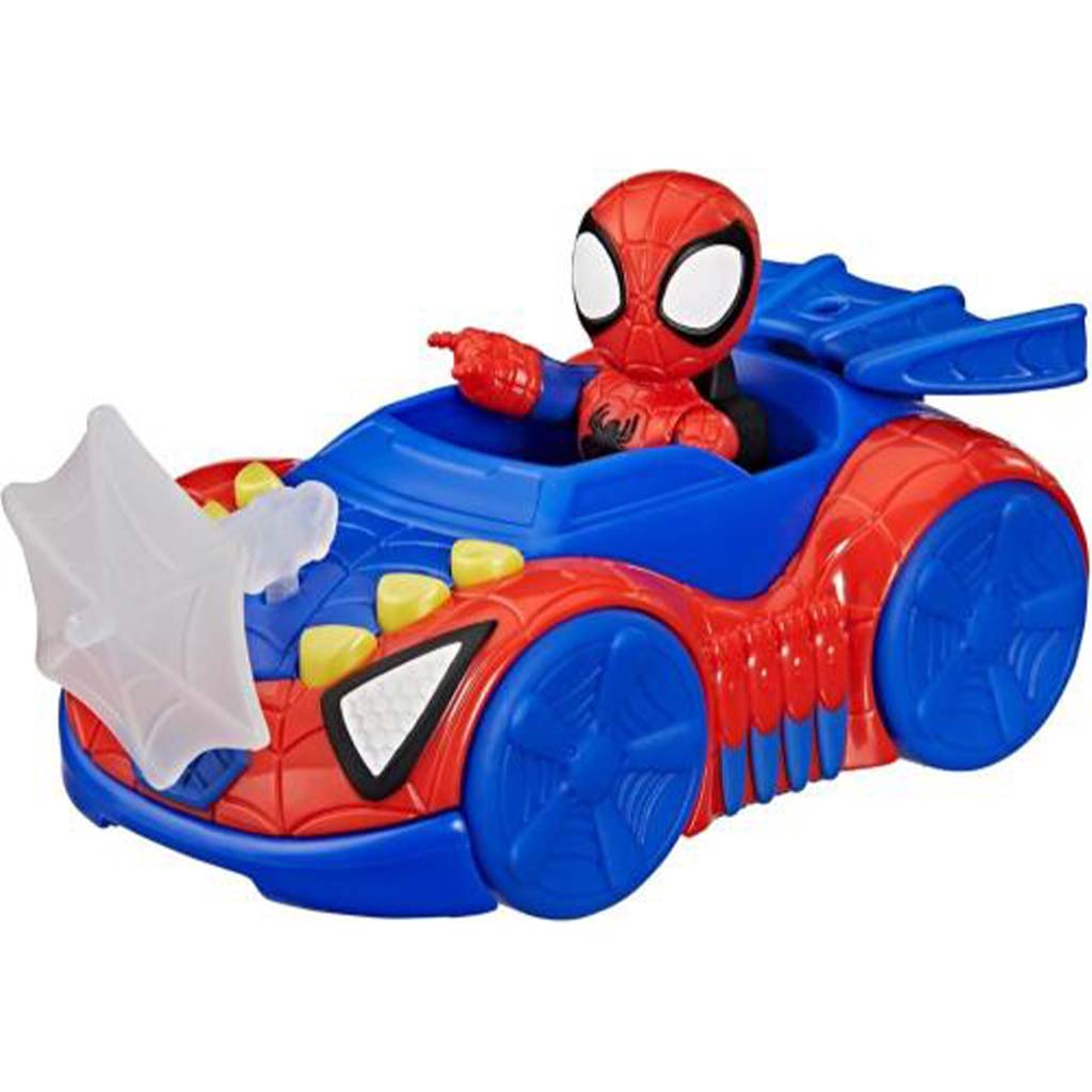 Póki és csodálatos barátai: Póki figura Web-Crawler járművel - Hasbro kép 2