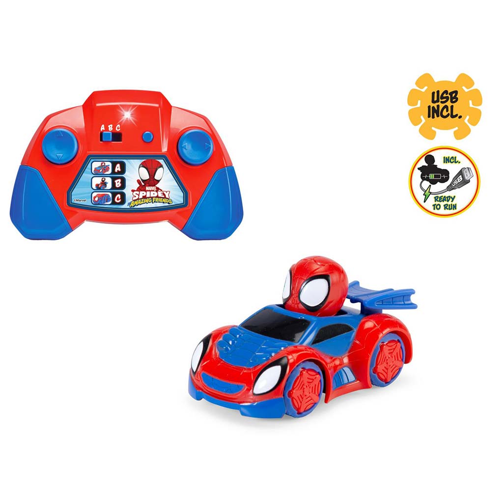 Pókember táviránytós autó 1/50 - Dickie Toys kép 2