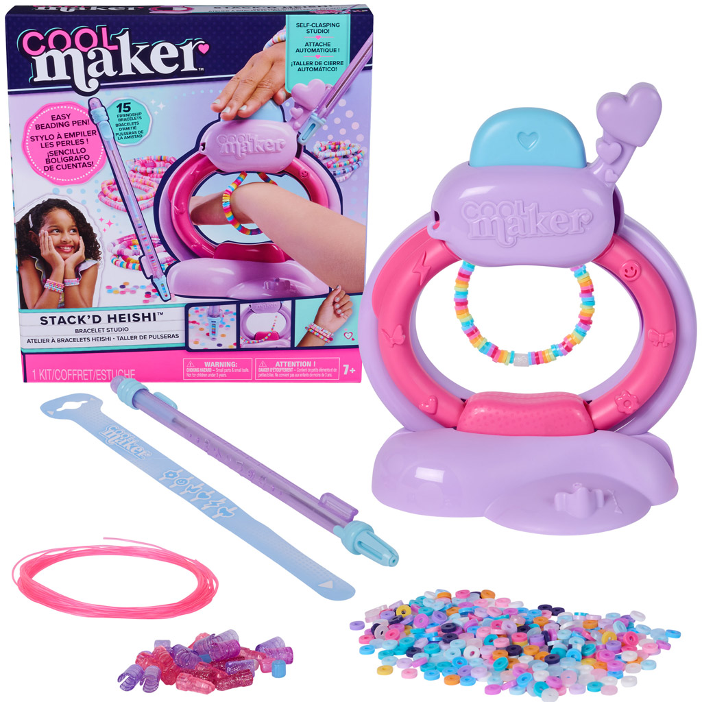 Cool Maker: Stack'D Heishi karkötő készítő szett - Spin Master kép 1