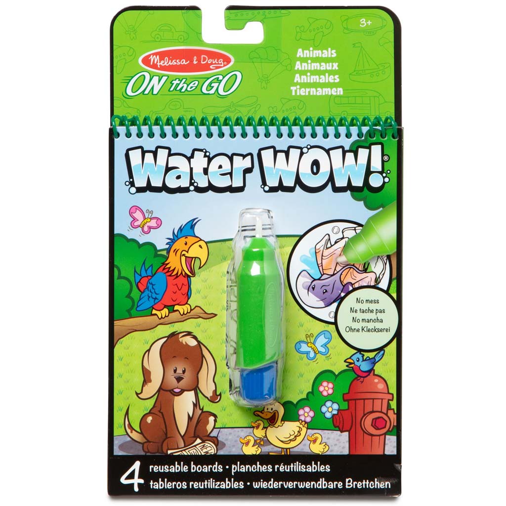 Melissa&Doug: Water WOW! Rajzolás vízzel - Állatok – Spin Master kép 1