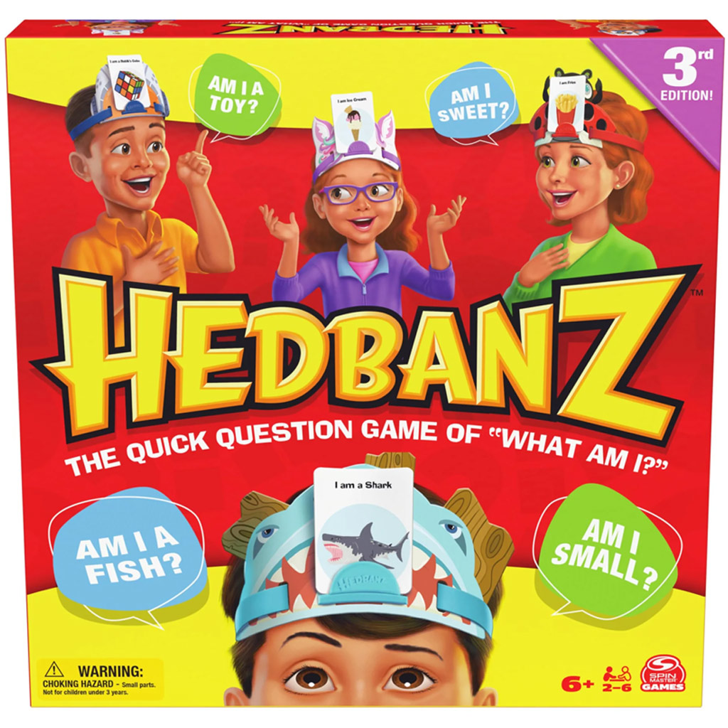 Hedbanz 3. kiadás társasjáték - Spin Master kép 1