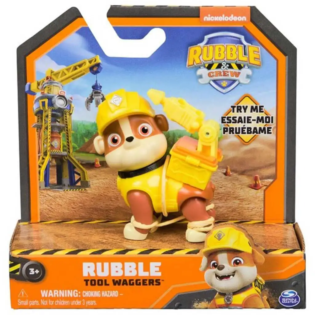 Mancs Őrjárat: Rubble és csapata - Rubble figura - Spin Master kép 1