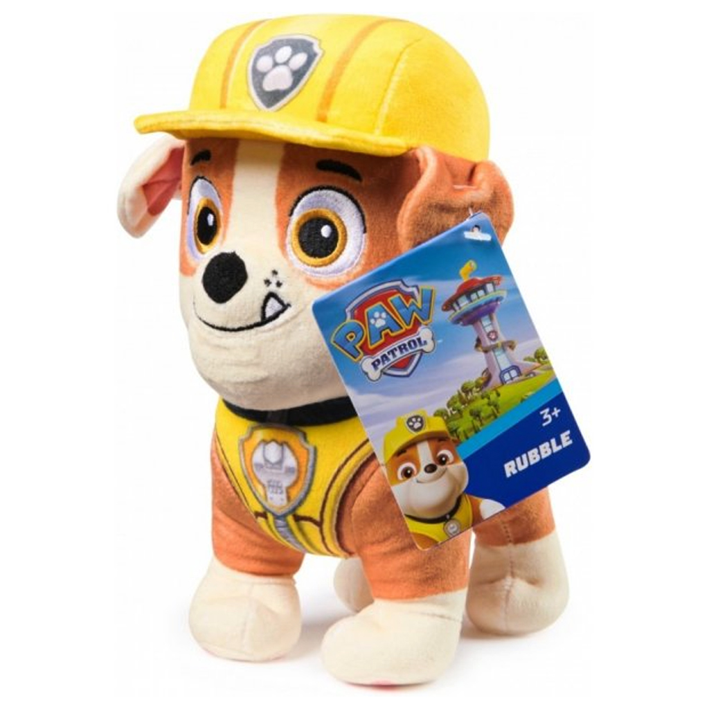 Mancs őrjárat: Rubble plüss figura 17cm - Spin Master kép 1