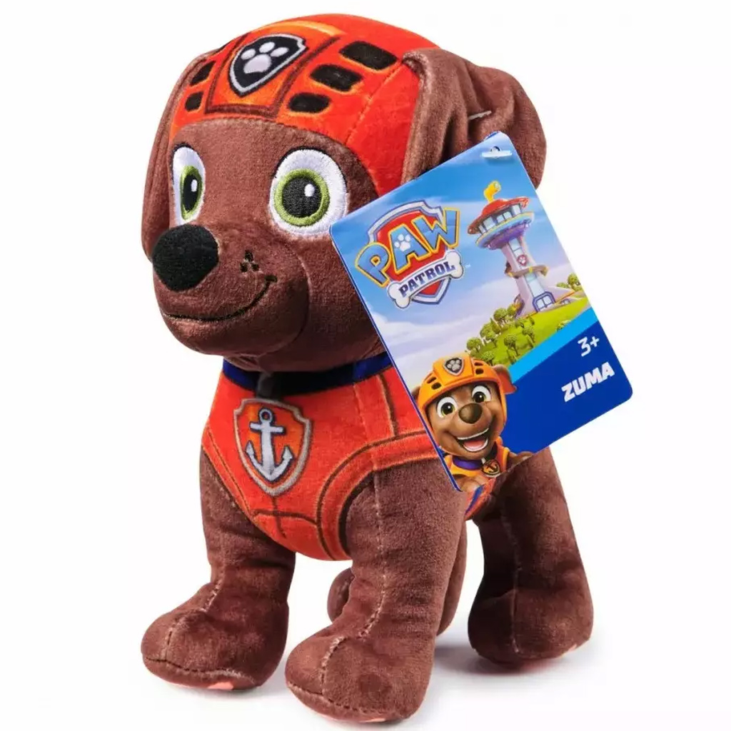 Mancs őrjárat: Zuma plüss figura 17cm - Spin Master kép 1