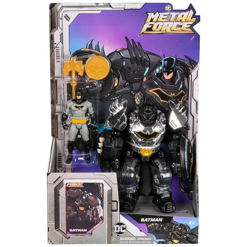 DC Metal Force Batman játékfigura szett - Spin Master kép 1