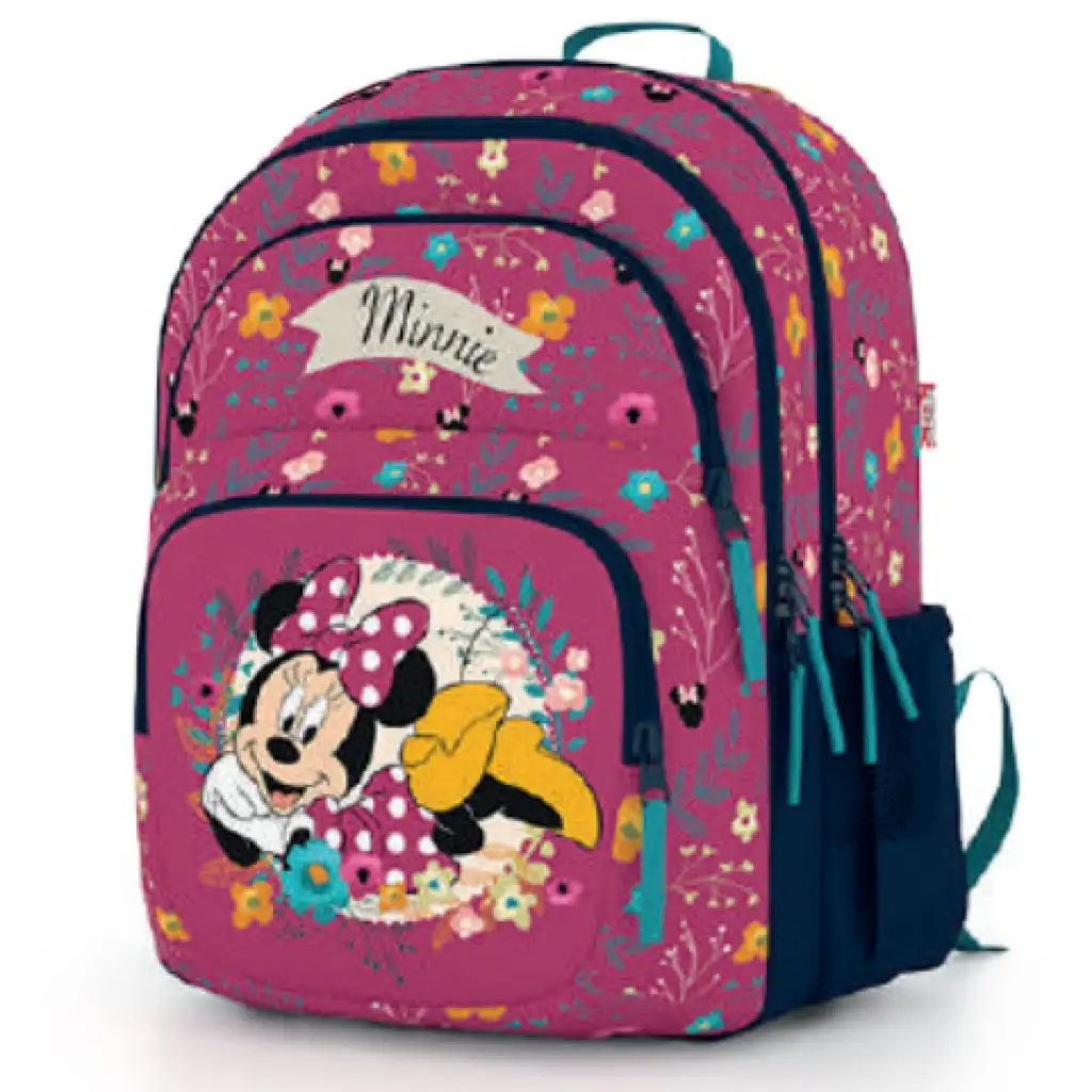 Spirit: Minnie Egér négyrekeszes ergonómikus iskolatáska kép 1