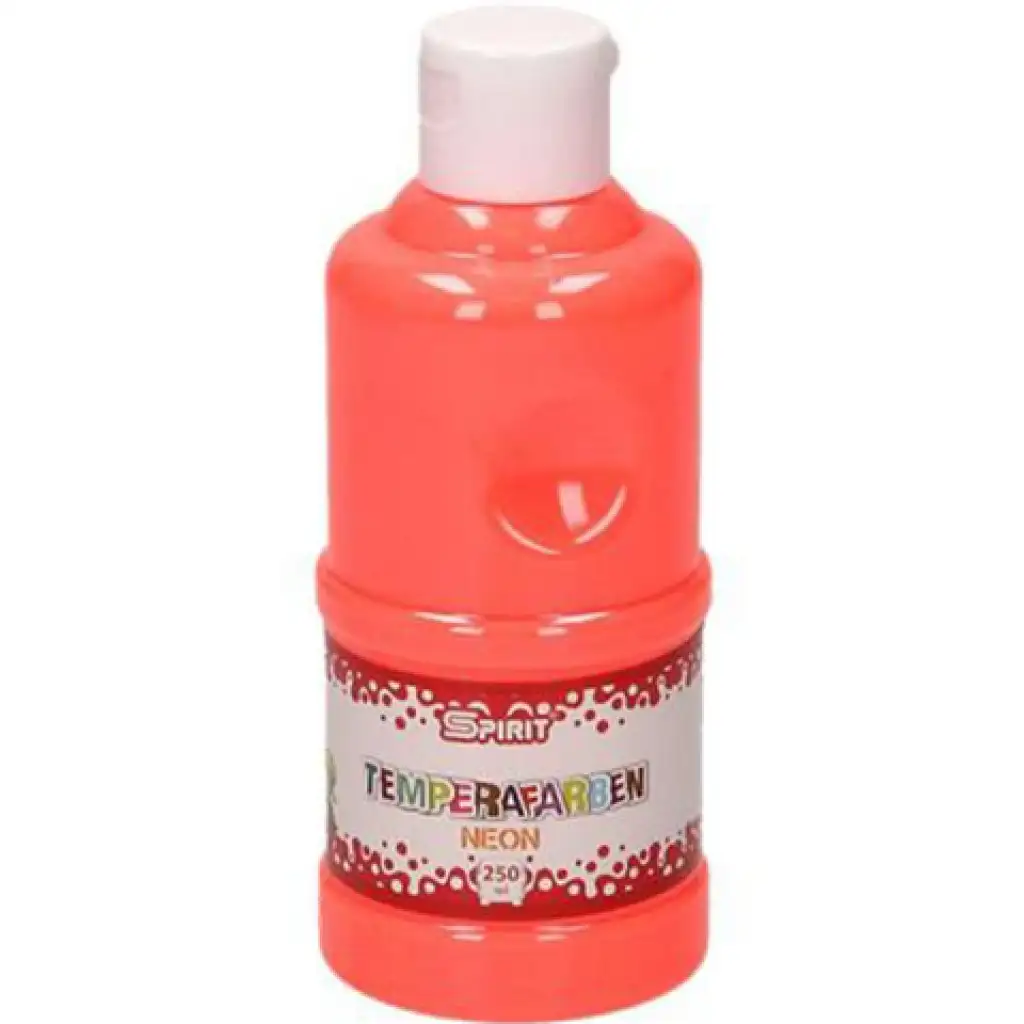 Spirit: Neon narancssárga színű tempera 250ml kép 1