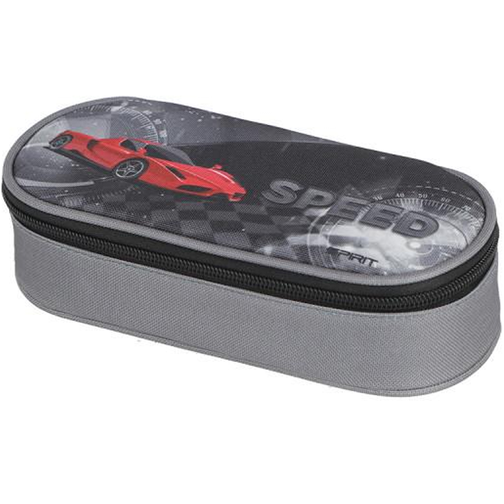 Spirit: Speed sportkocsi mintás ovális tolltartó 20x10x6cm kép 1