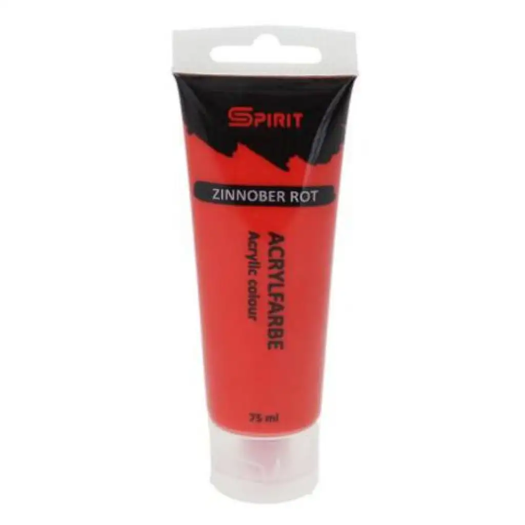 Spirit: Világos piros akrilfesték 75ml-es kép 1