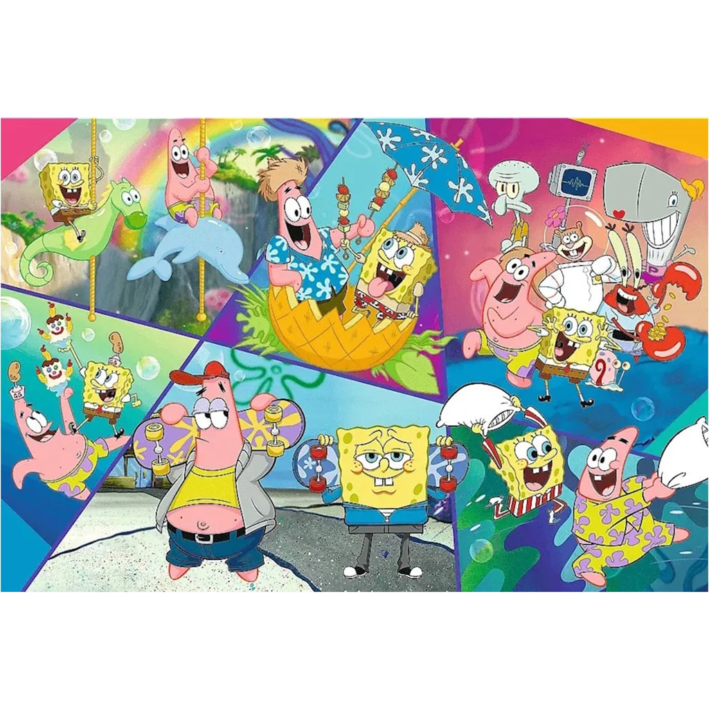 Spongyabob és Bikinifenék lakói 300db-os puzzle - Trefl kép 2