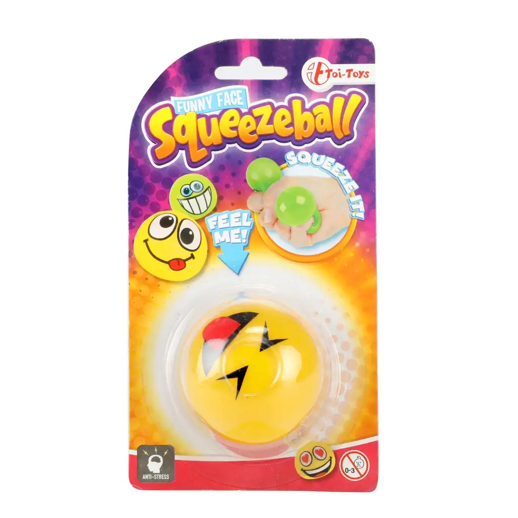 Squeezeball Emoji labda többféle változatban 1db kép 1